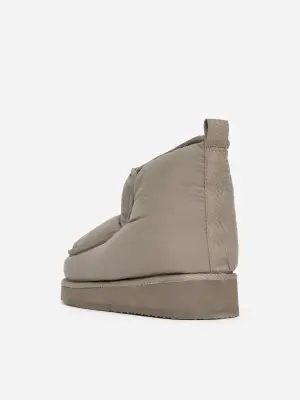 Bottines rembourrées - Taupe foncé — photo 2