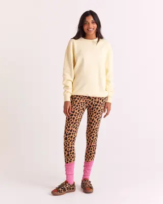 Sweat-shirt Virgile jaune beurre — photo 5