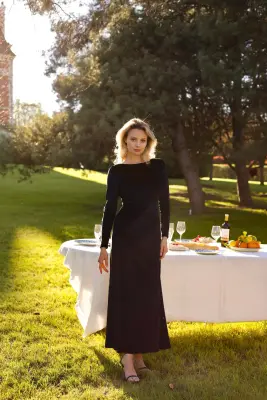 Justine Long-Sleeve Dress — photo 3