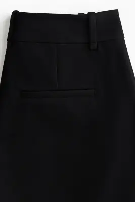 Pantalon chic en twill - Noir — photo 3
