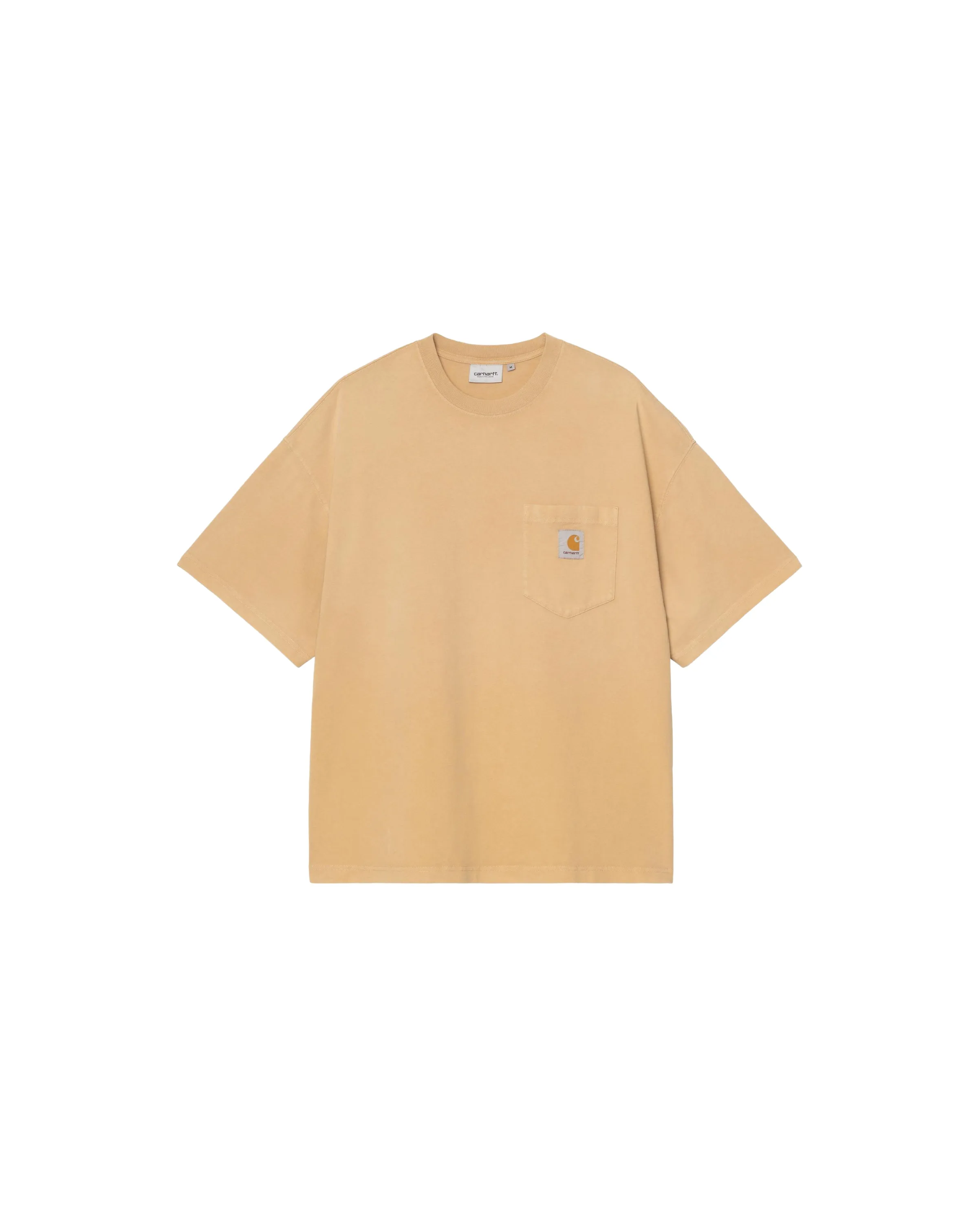 S/S Hudson Pocket T-Shirt Dusty H Brown Chalk Wash