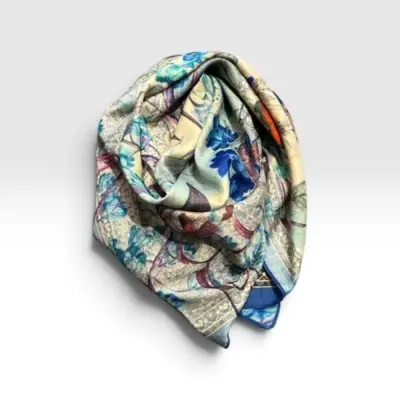 Carré Patchwork Floral — photo 4