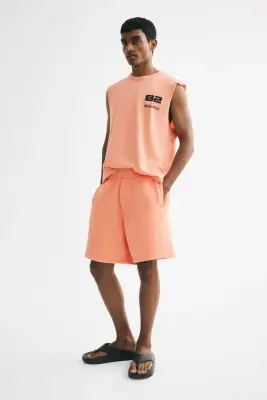 Débardeur imprimé Loose Fit - Rose corail/82 — photo 2