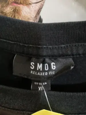 T-shirt noir Smog — photo 2