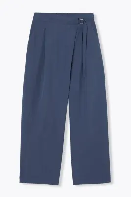 Pantalon large en toile — photo 1