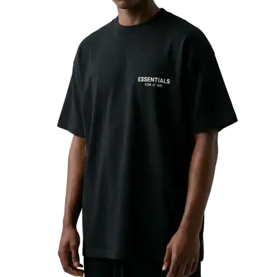 Fear of God Essentials Classic Short Sleeve Tee Jet Black — photo 4