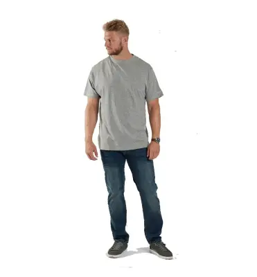 ALL SIZE TEE SHIRT Gris chiné — photo 4