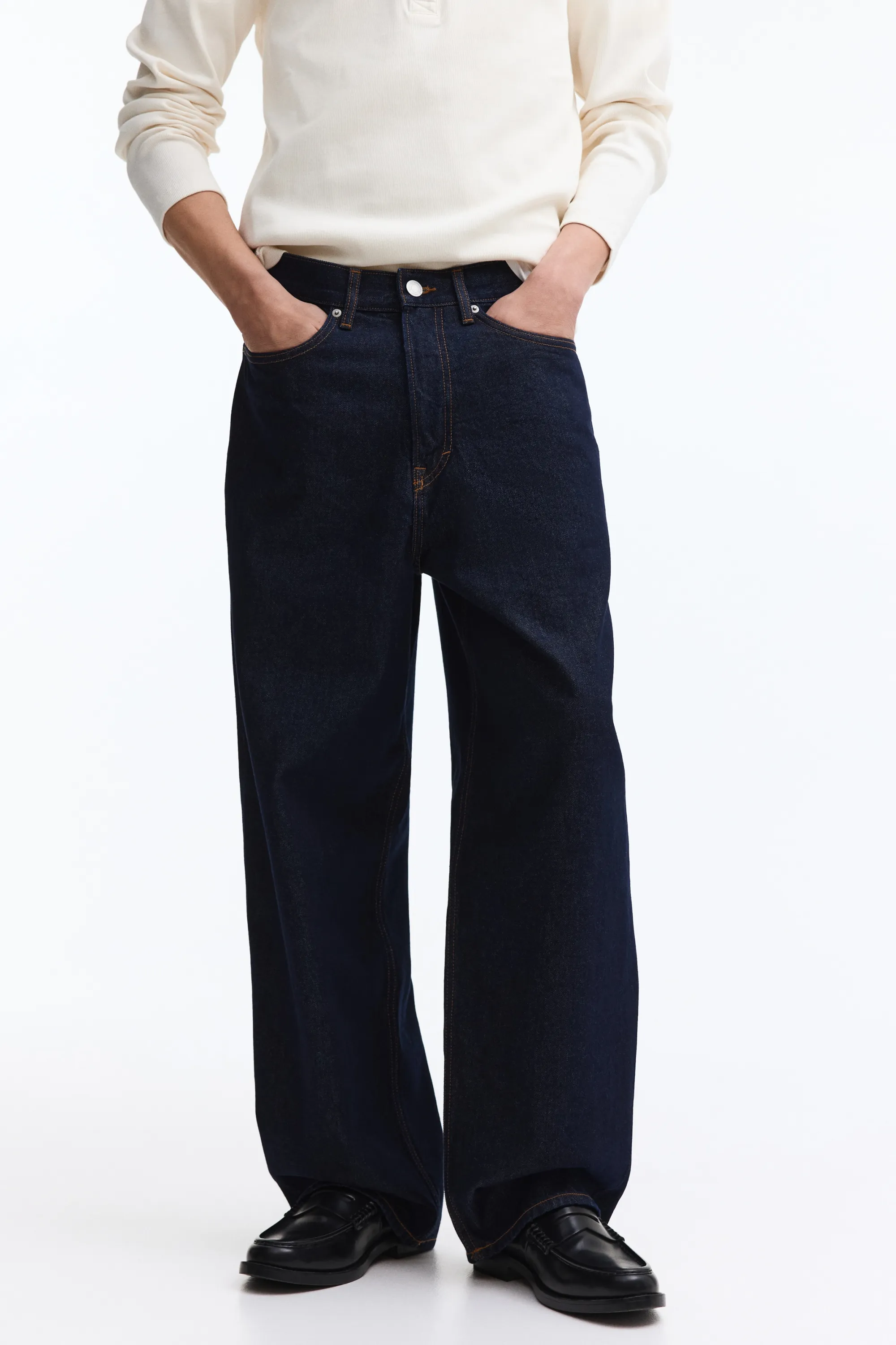 Baggy Jeans - Bleu denim foncé