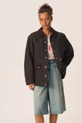 Manteau Yolanda Leopard — photo 1