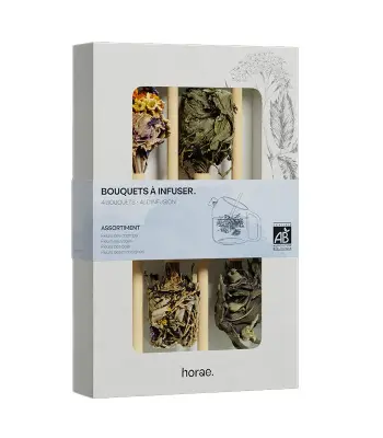 Coffret 4 Bouquets à Infuser Bio – Horae — photo 3