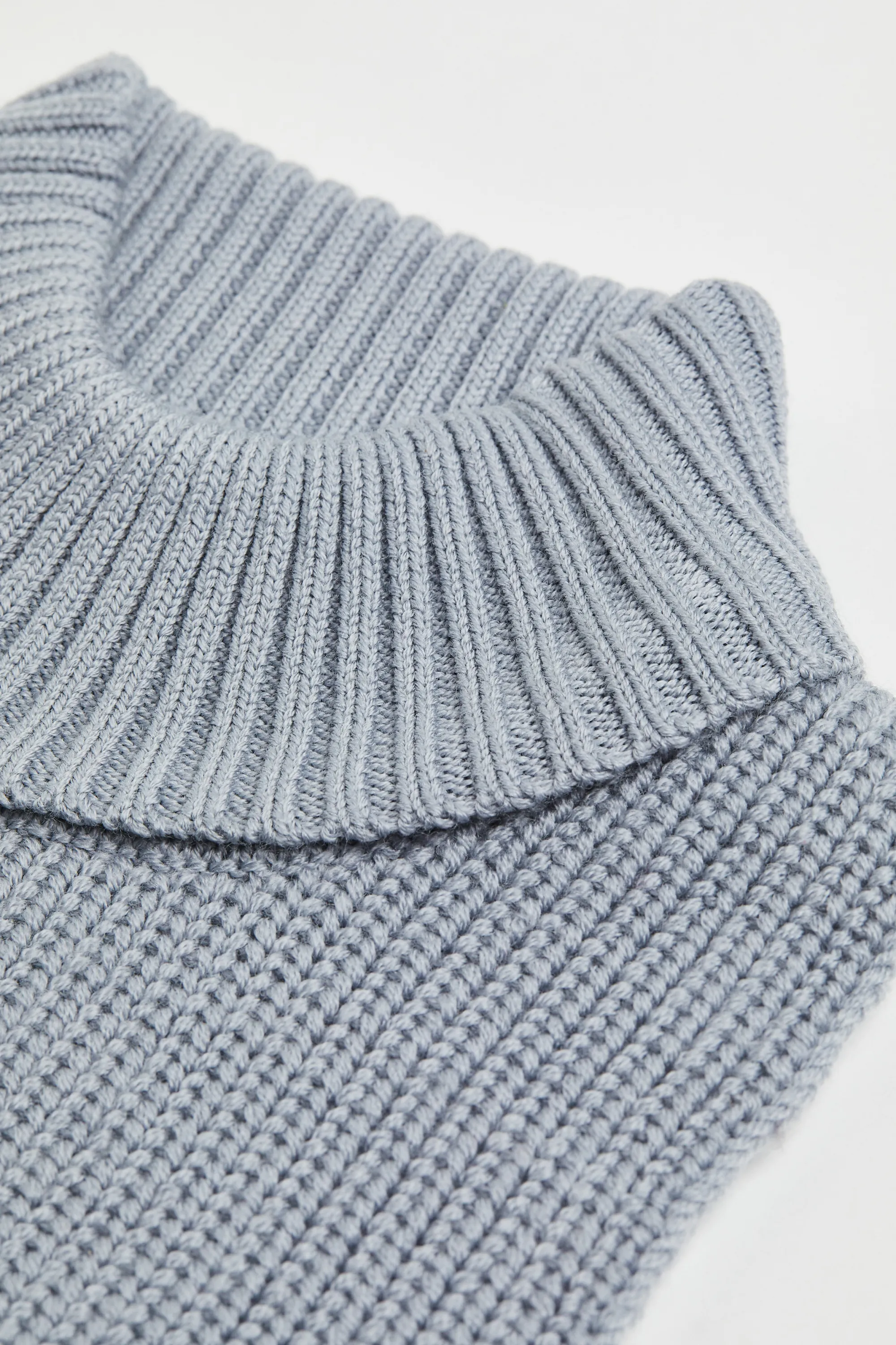 Ensemble 2 pièces en laine - Bleu-gris