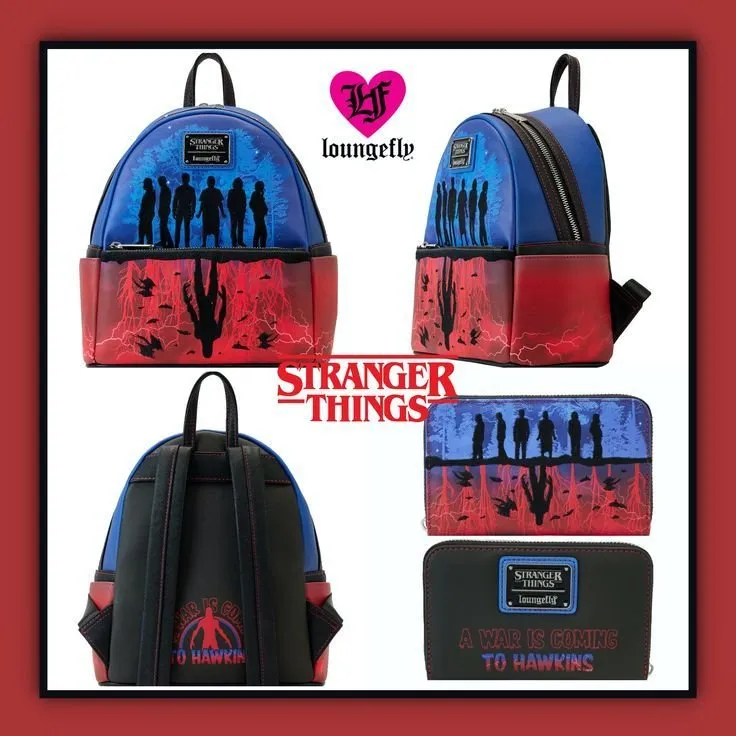 Sac + portefeuille stranger things