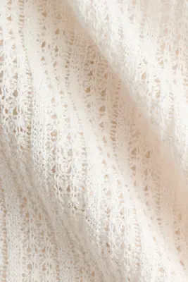 Robe de plage à encolure bateau - Blanc — photo 3
