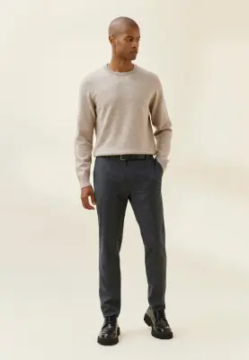 Le pantalon en flanelle (ancienne génération) - Gris anthracite — photo 3