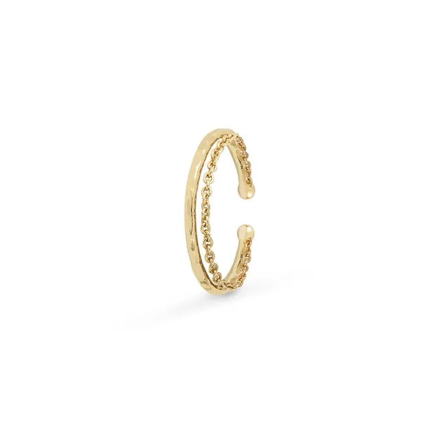 Ear cuff Promesse doré – BDM Studio