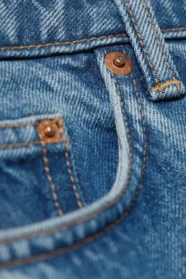 Jean jambe large taille basse Imoo - 90s Blue – Bleu moyen — photo 5
