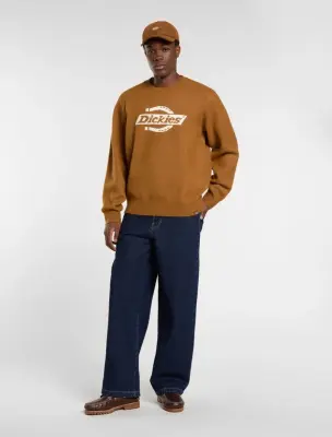 Sweatshirt Dickies Ruston sweater – Brown Duck — photo 4