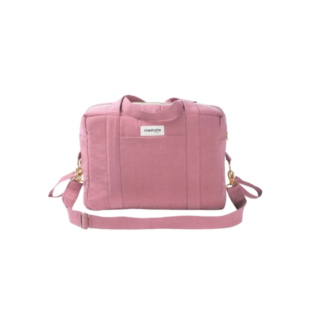 Sac Darcy coton recyclé Bois de rose - Rive Droite
