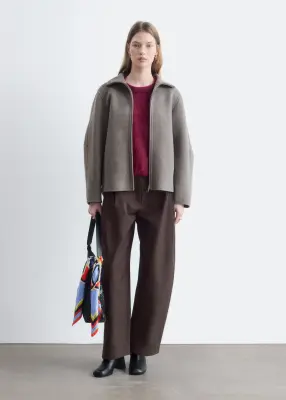 Veste doublée - Taupe — photo 2