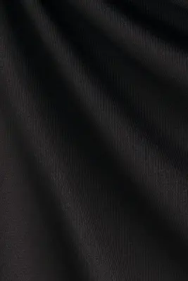 Robe asymétrique à effet drapé - Noir — photo 5