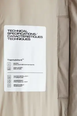 Parka matelassée Regular Fit ThermoMove™ - Beige — photo 3