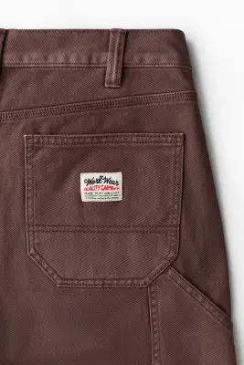 Short Carpenter Relaxed Fit - Marron — photo 4