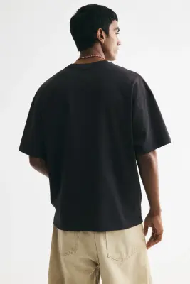 T-shirt Oversized Fit - Noir/Bob Marley — photo 3