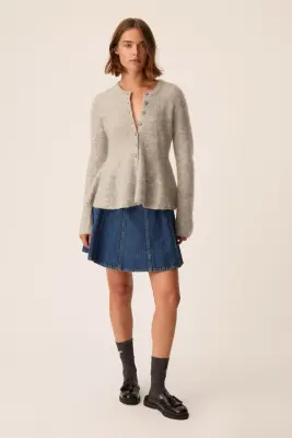 Gilet Doreen Gris Chiné — photo 3