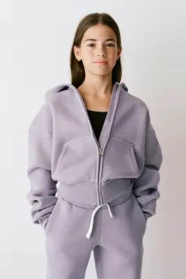 Hoodie de sport Regular Fit - Lilas ancien — photo 1