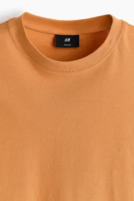 T-shirt Regular Fit - Orange — photo 3