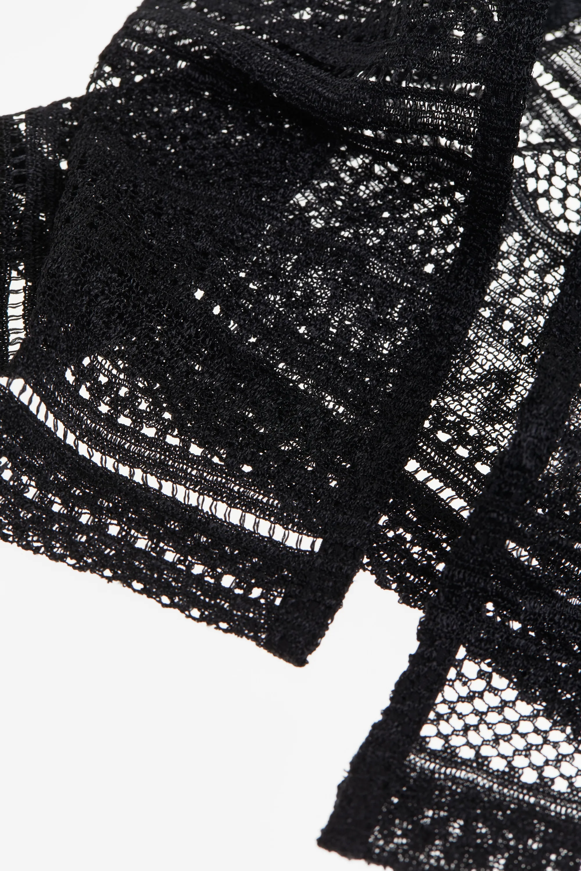 Robe moulante avec encolure en V - Noir
