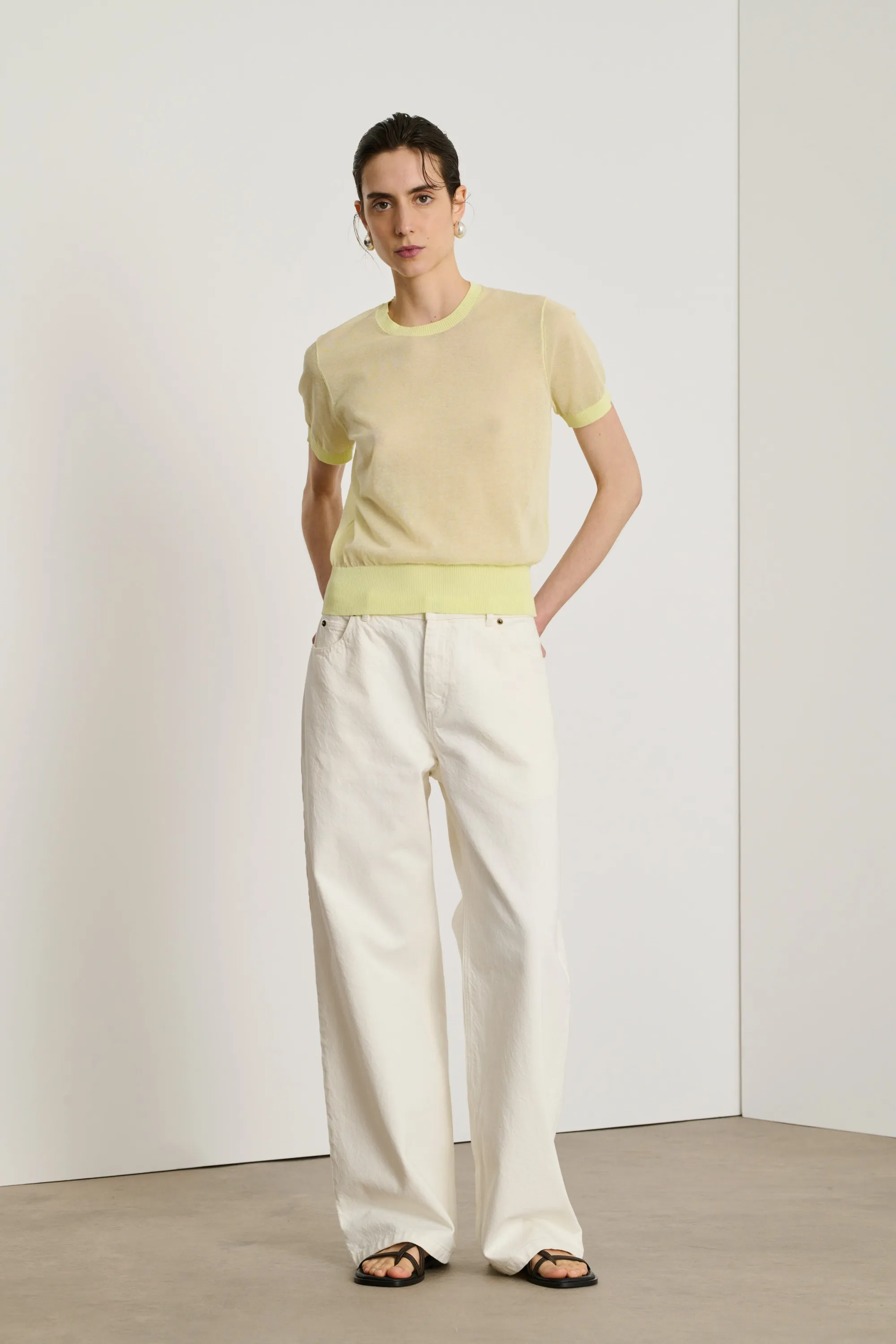 PULL DUA JAUNE ACIDE