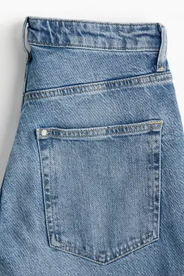 Curvy Fit Flared High Jeans - Bleu denim clair — photo 2