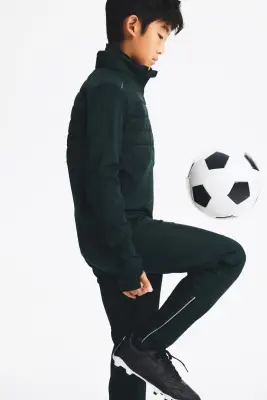 Pantalon de football chaud ThermoMove™ - Vert foncé — photo 3