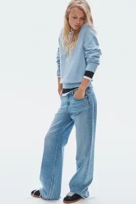 Pull - Bleu clair — photo 3