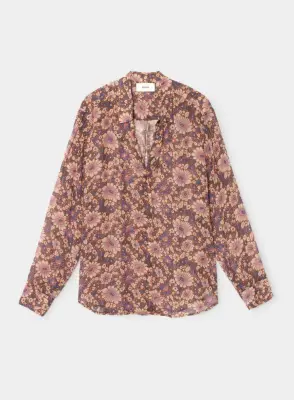 Nouveau ! XIRENA Chemise Beau Flowers Cinder Pink — photo 5