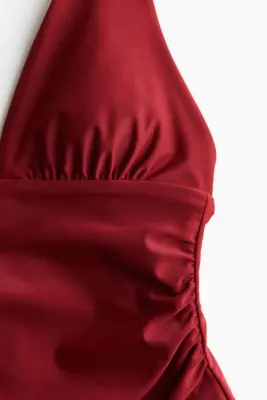 Maillot de bain Light Shape - Rouge foncé — photo 4