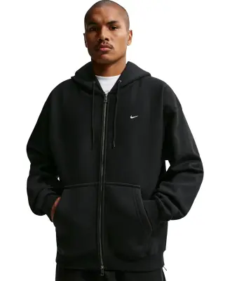 Solo Swoosh BB Full Zip Hoodie Black — photo 1