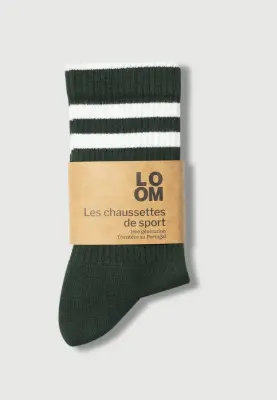 Les chaussettes côtelées - Vert forêt — photo 2