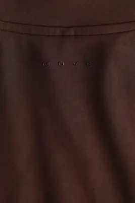 MAMA Veste de sport zippée - Marron foncé — photo 4