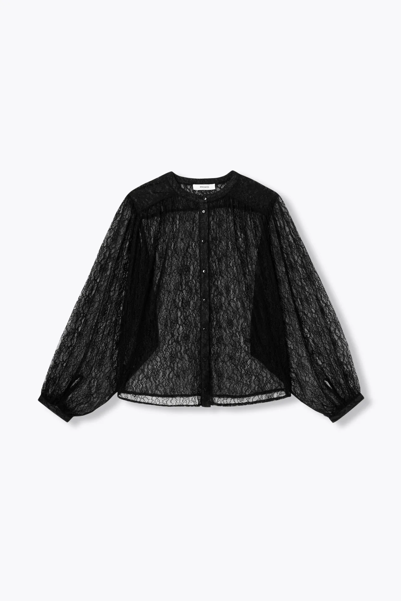 Chemise oversize en dentelle