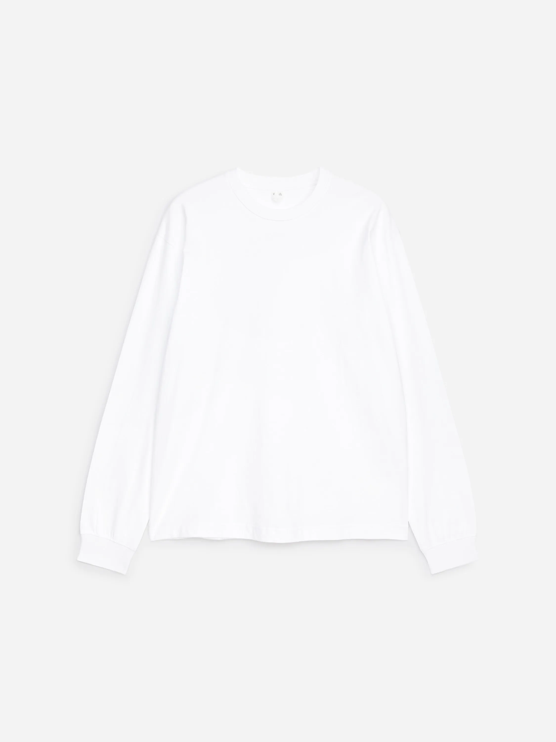 T-shirt à manches longues - Blanc