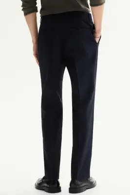 Pantalon de costume Slim Fit - Bleu marine — photo 2