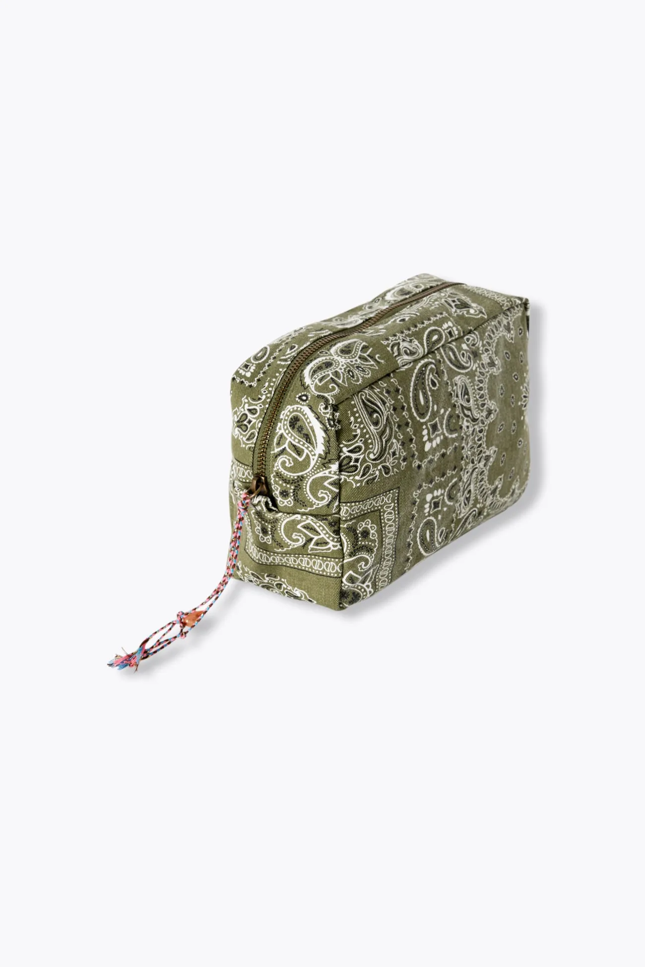 Trousse zippée motif bandana