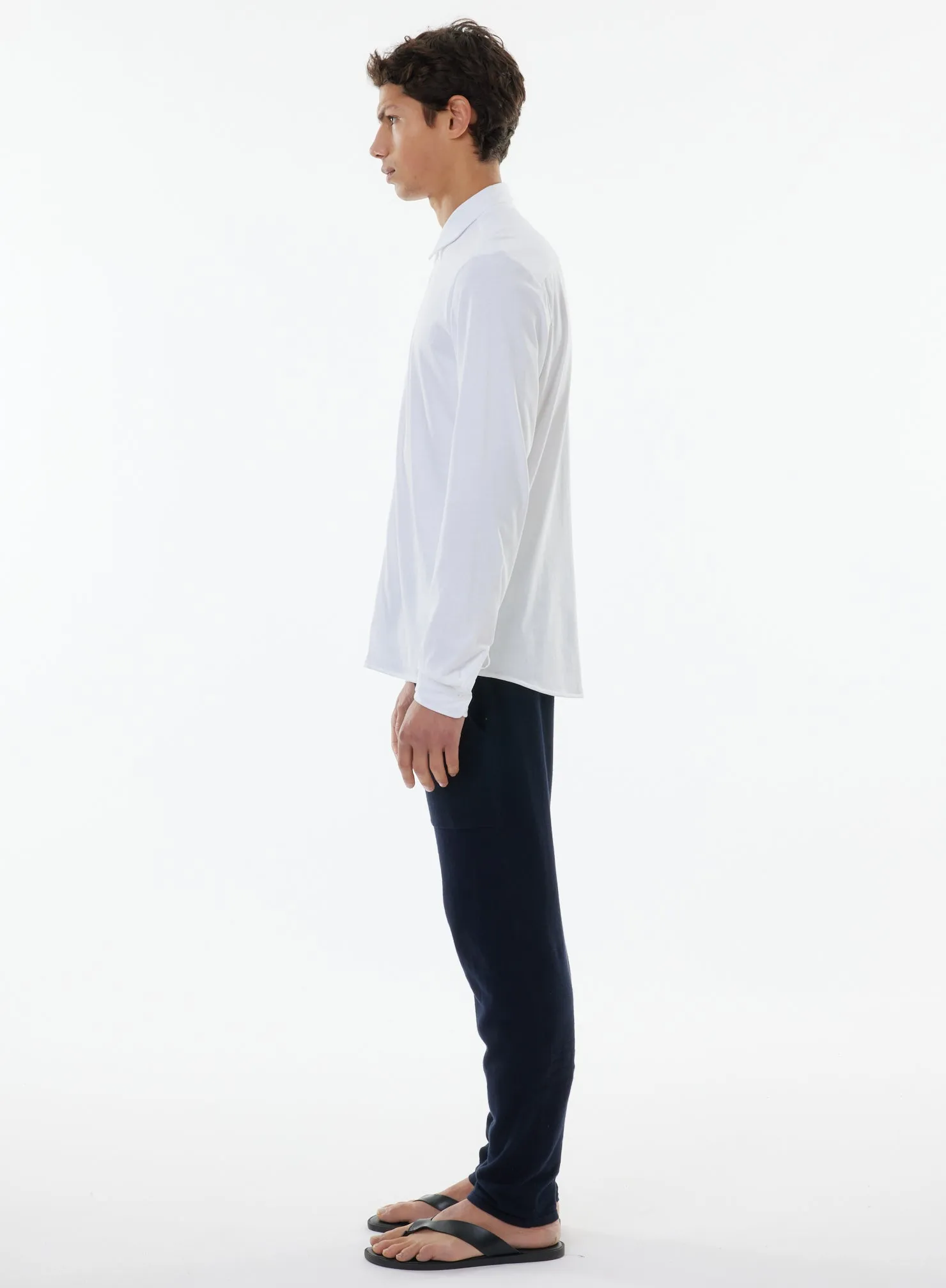 Chemise Blanche Manches Longues en Coton organique