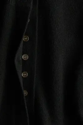 Gilet en cachemire - Noir — photo 3