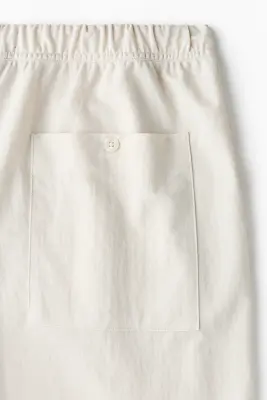 Pantalon Regular Fit en coton mélangé - Beige clair — photo 4