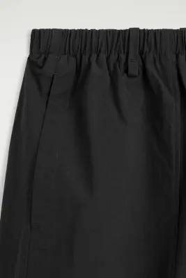 PANTALON BARREL WORKWEAR EN COTON - NOIR — photo 5