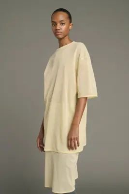 TEE-SHIRT JUNE BEURRE — photo 3