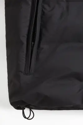 Veste sans manches matelassée - Noir — photo 5